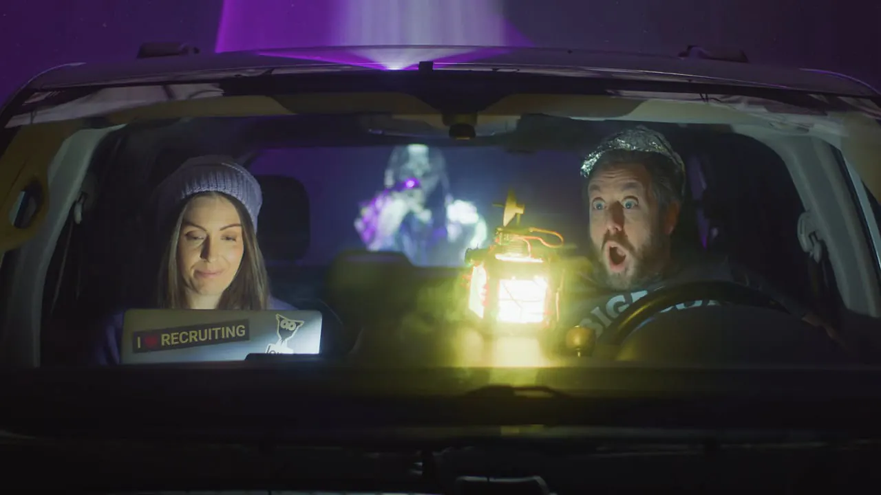 A still from the Video Brothers reel